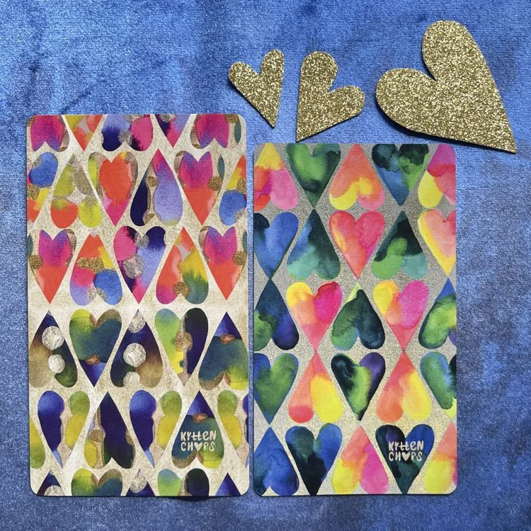 Playful Heart Tarot Seven Card EXTENSION PACK — KittenChops